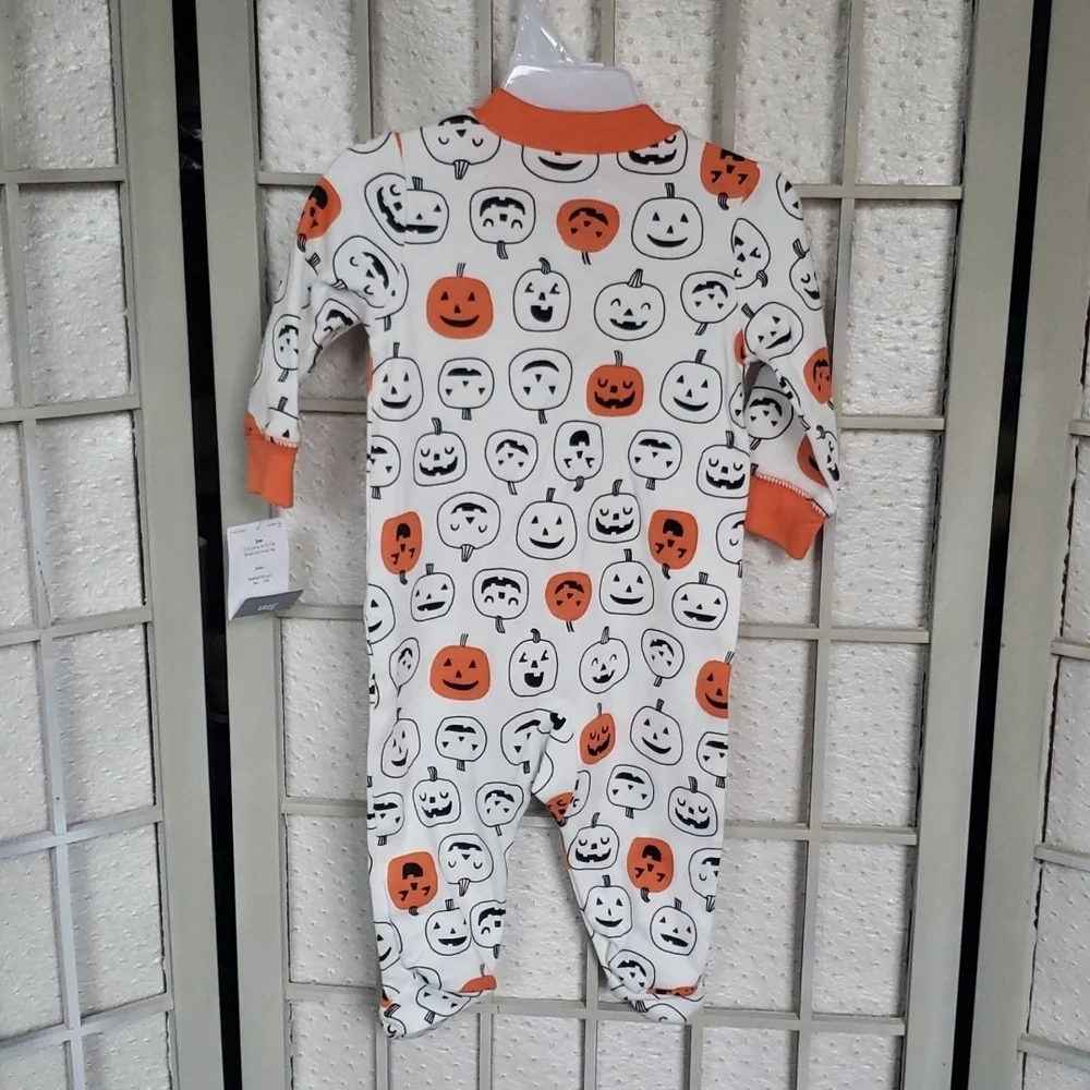 Carter's Baby Halloween pumpkin bodysuit